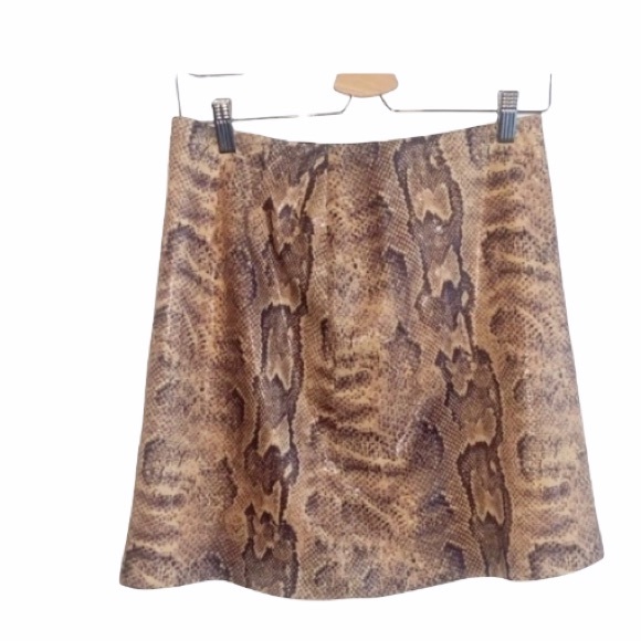 🍀CACHE Sexy Python skirt Date Night SIze 8 - Picture 5 of 14